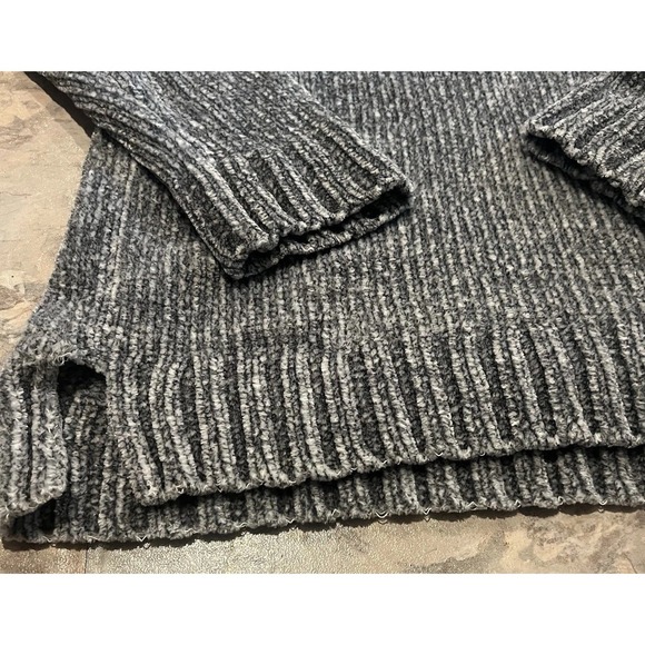 Orvis Sweater Womens Large Chenille Tunic V-Neck Long Sleeve Pullover Ribbed - Picture 2 of 6